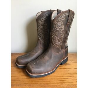 Rocky Women's MonoCrepe 11" Steel Toe Western Boot Size 9.5